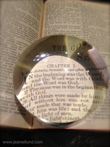 In the beginning was the Word -- Jesus Christ (John 1:1)