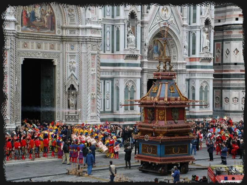 The Duomo Easter Cart