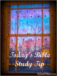 Click the photo to see various posts on Bible Study Tips