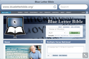 Blue Letter Bible Versions