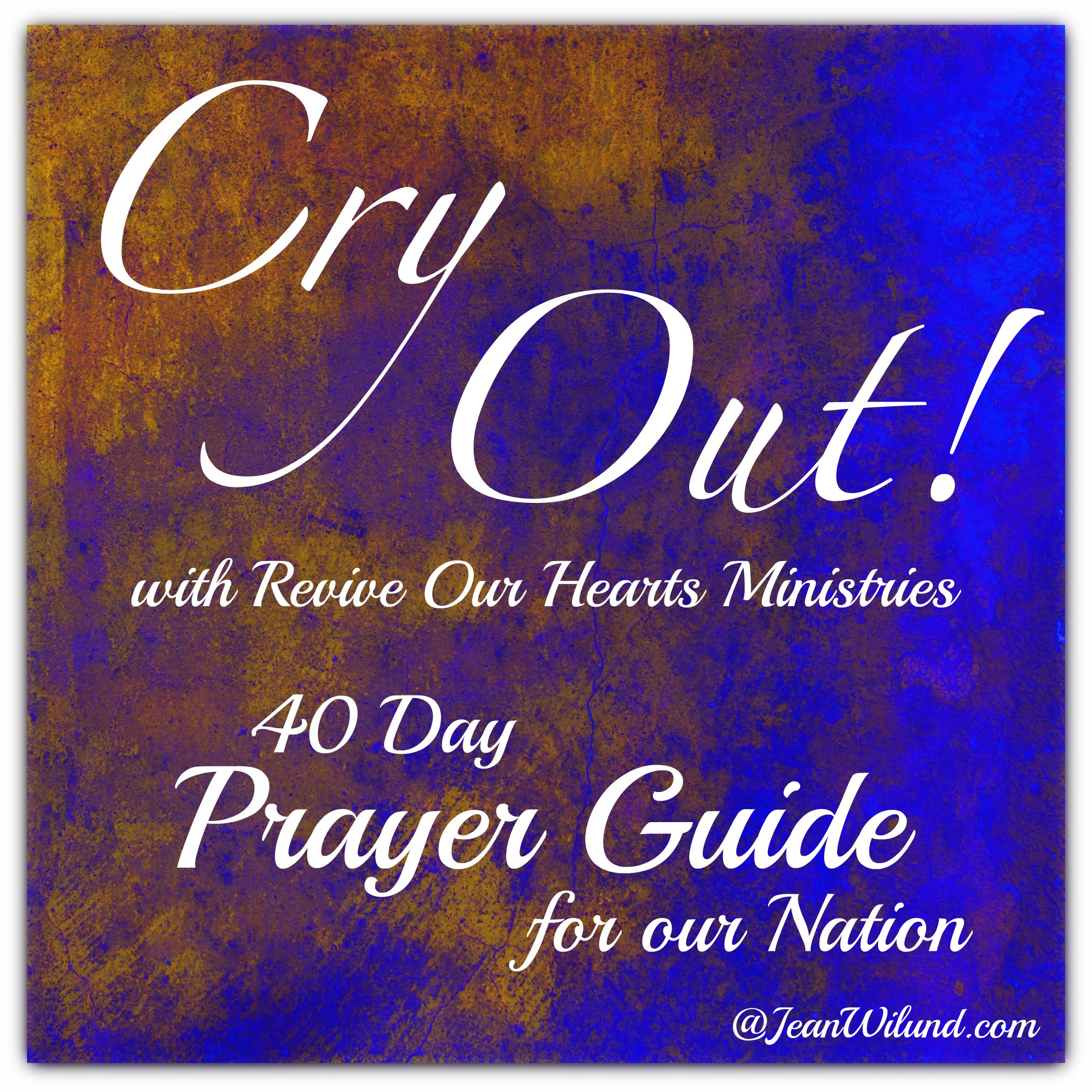 Cry Out 40 Day Prayer Guide