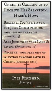 How to Receive Christ's Salvation (via www.JeanWilund.com)