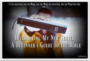 Introducing my new Blog Series: A Beginner's Guide to the Bible via www.JeanWilund.com