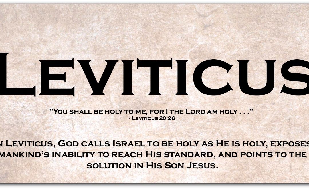 LEVITICUS ~ A Super-Short Summary (and a Less-Than-Super-Short Summary)