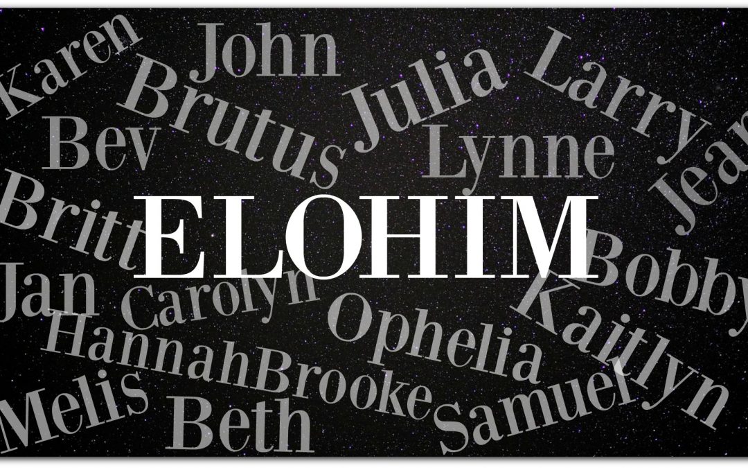The Power of a Name – Elohim