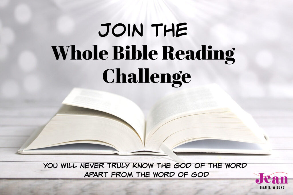 Join the Whole Bible Reading Challenge