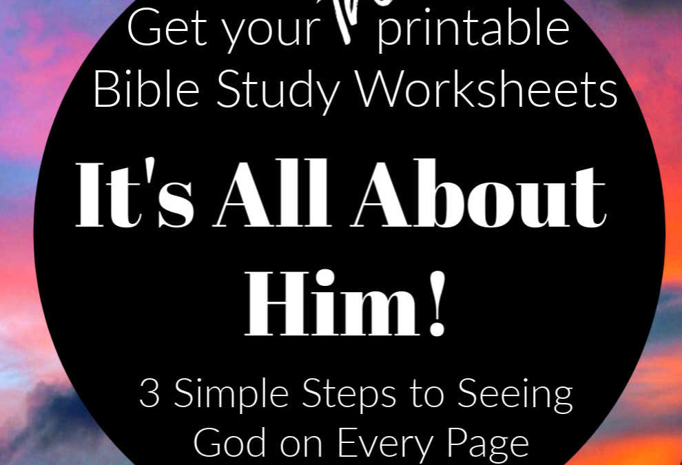 Download Your Free Bible Study Worksheets Package Now!