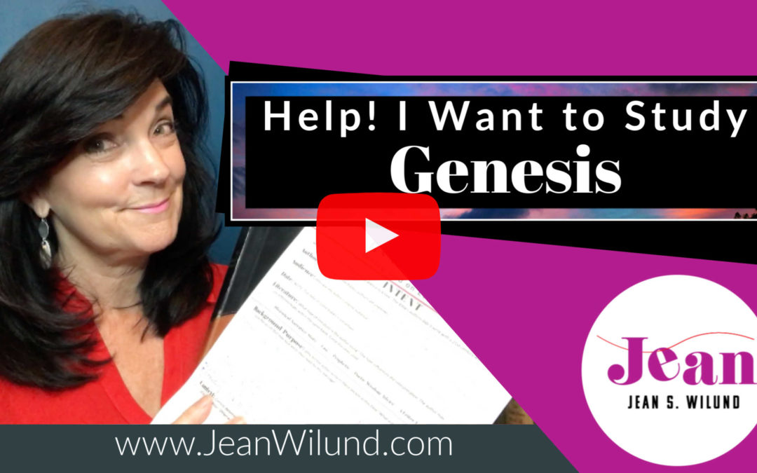 Help! I Want to Study Genesis (YouTube Playlist)