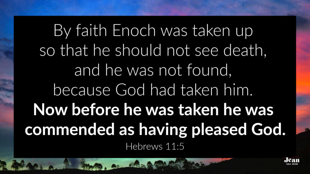 Genesis 5 introduces us to Enoch, a man who escaped death and who gives us a powerful picture of the Christian's future—escape from death.