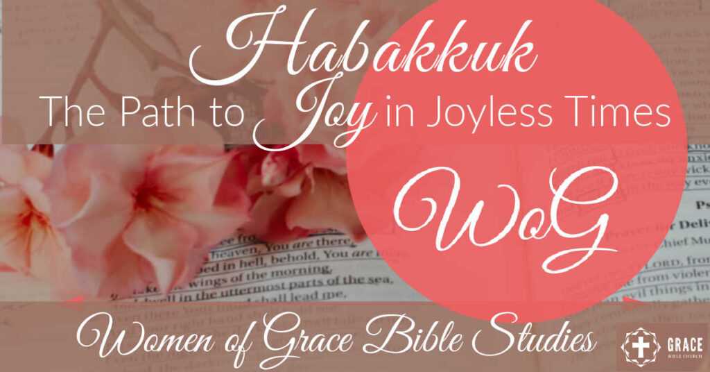 Habakkuk: The Path to Joy in Joyless Times 5-week Bible study featuring the It's All About Him Bible Study Method by Jean Wilund